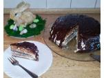 Orechovo-makovo-tvarohová torta bez múky