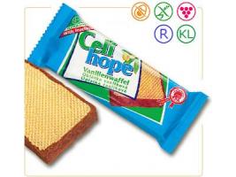 Oblátka s náplňou s fruktózou a vanilkovou príchuťou