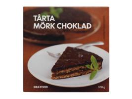 Mandľová torta s  horkou čokoládou TÅRTA MÖRK CHOKLAD