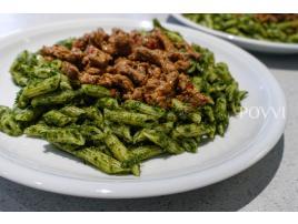 Austrálske sauté so zelenou pastou