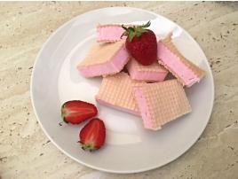 Domáca jahodová zmrzlina 