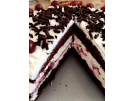 Bezlepková  Schwarwaldská torta 
