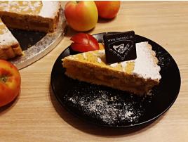 Bezlepkový jablkovo-pudingový zákusok 