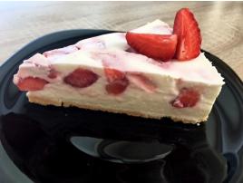 Bezlepkový nepečený cheescake