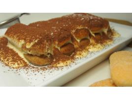 Bezlepkové tiramisu s domácimi piškótami
