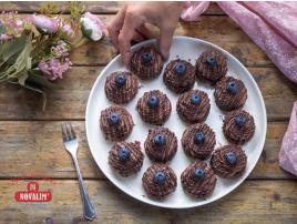 Čokoládové minitortičky bez lepku