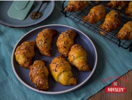 Slané croissanty bez lepku