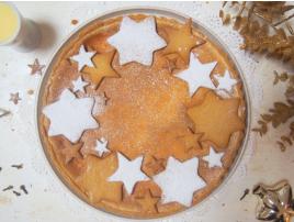 Bezlepkový likérový tart z medového cesta 