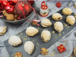 Plnené orieškové koláčiky bez lepku