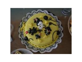 Narodeninová torta - myšky