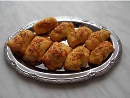 Šunkovo-syrové rohlíčky