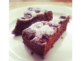 Francúzsky višňový koláč