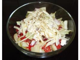 Zeleninový šalát so syrom